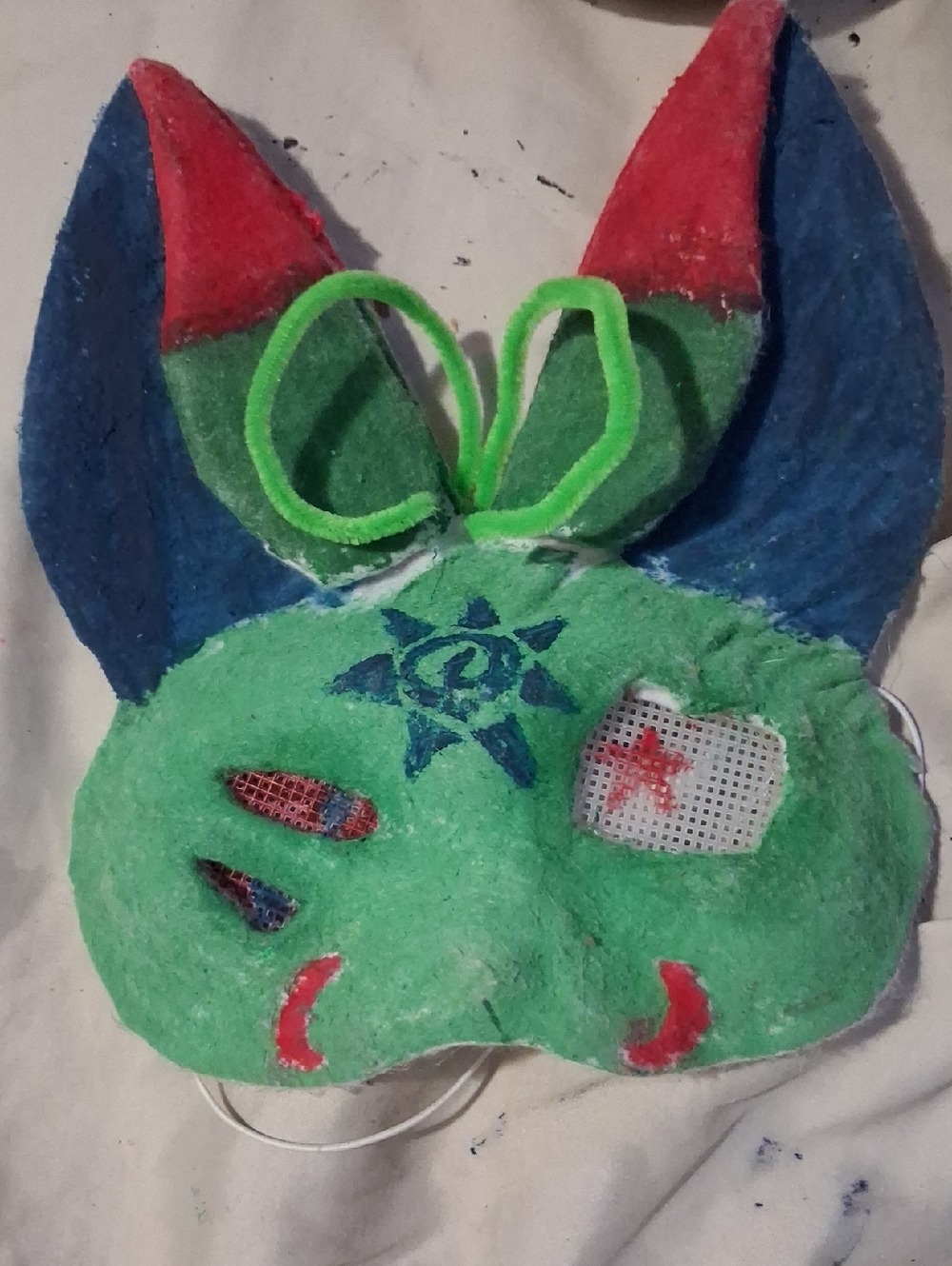 Alien Cat Therian Mask
